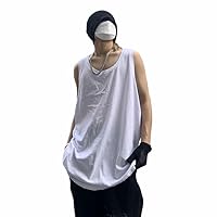 黒タンクトップ L、水色長袖M、紺色レクサム長袖 L Amazon.co.jp: タンクトップ メンズ ロングタンクトップ ロング